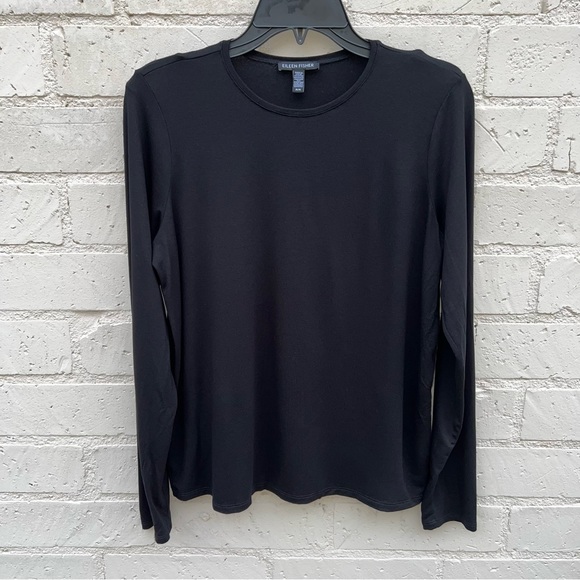 Eileen Fisher Long Sleeve Tee NWOT Women’s M - Picture 9 of 17